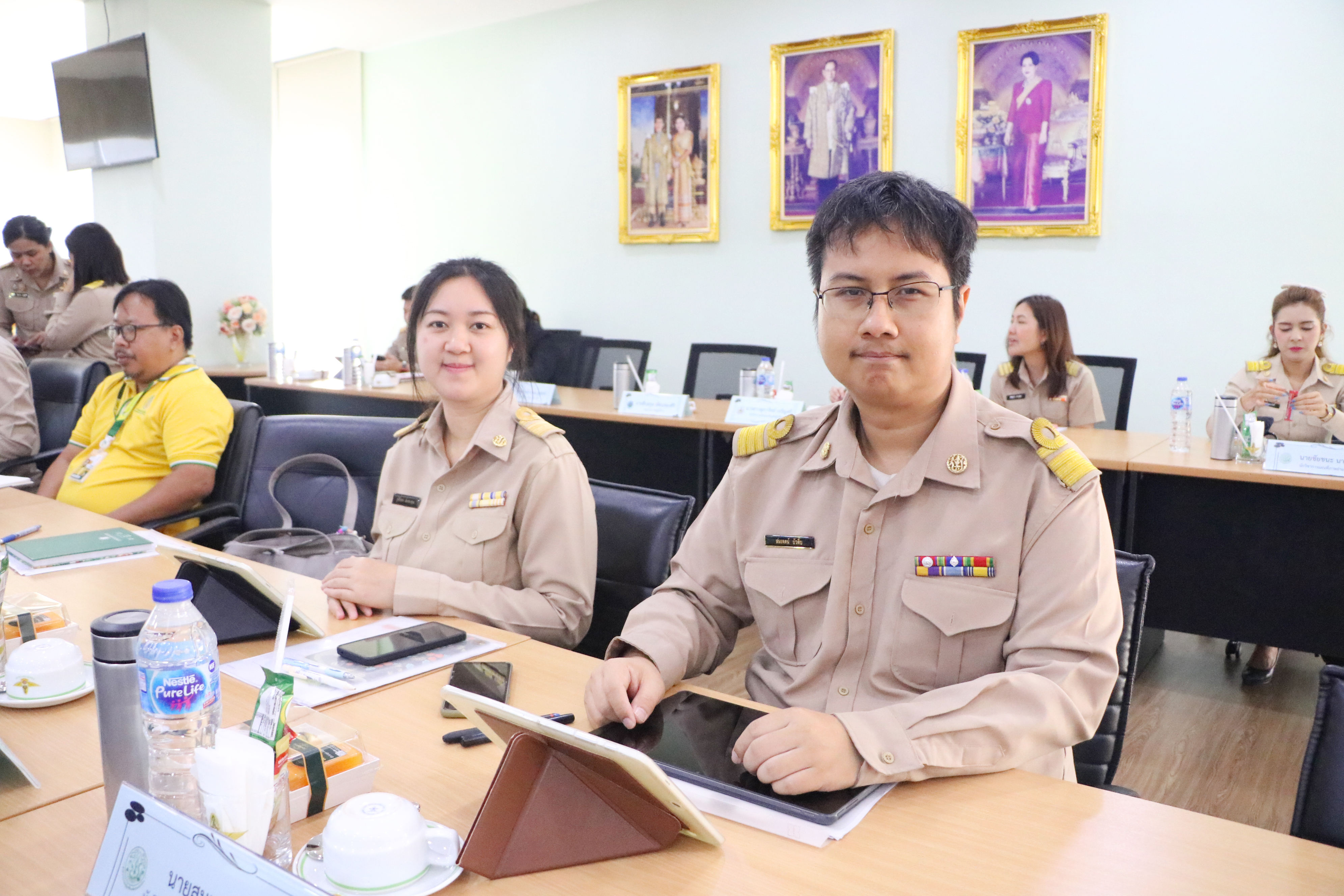 title - ส.ป.ก. ร่วมการประชุมสัญจรภายใต้การกำกับดูแลของรองปลัดกระทรวงเกษตรและสหกรณ์